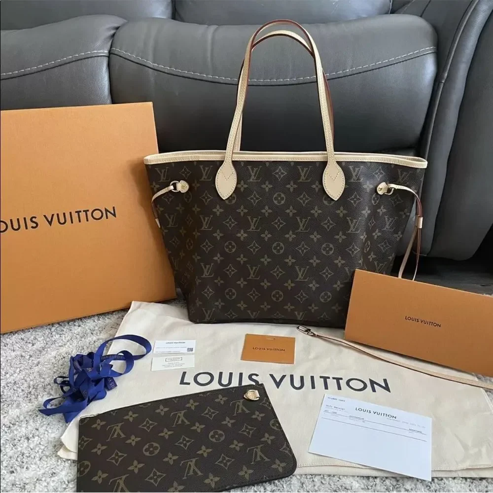 🍒2025🍒BRAND NEW LOUIS VUITTON NEVERFULL MM